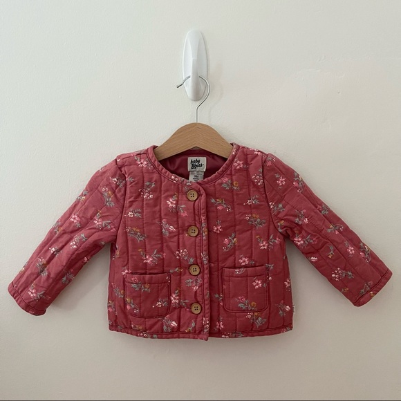 OshKosh B'gosh Other - Baby B’gosh Quilted Floral Jacket - 9M